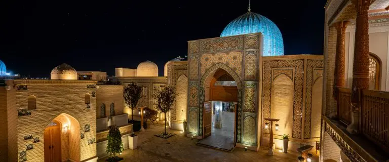 Usbekistan Samarkand night